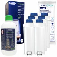 6x filtr do wody do ekspresu Delonghi + odkamieniacz do ekspresu Delonghi
