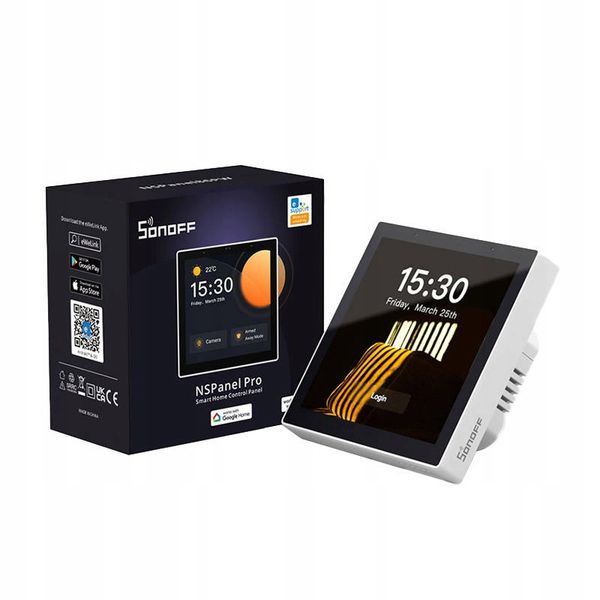 Sonoff NSPanel Pro ZigBee WiFi Smart Scene panel centralny biały eWeLink zdjęcie 4