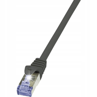 Patchcord LogiLink CQ3063S Cat.6A S/FTP 3m czarny