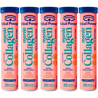 KRUGER Vital Power Morski Collagen witamina c + biotyna x 5 sztuk