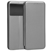 beline etui book magnetic xiaomi poco m5stalowy/steel