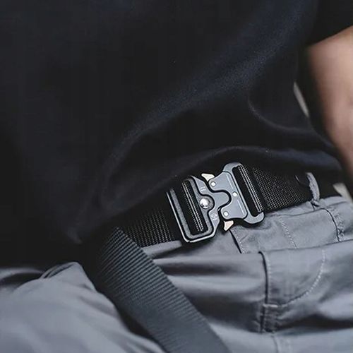 Moramo pasek czarny - mężczyzna na Arena.pl