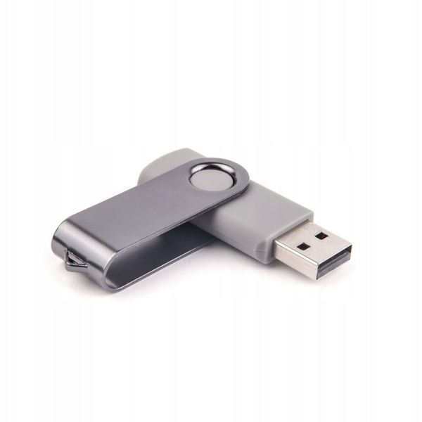 PENDRIVE PAMIĘĆ USB 128 GB USB 3.0 SZARY zdjęcie 1