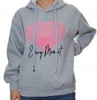 Damska bluza dresowa z kapturem uni