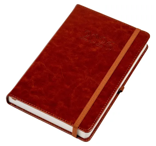 Jazz Kalendarz A5 Dzienny Brązowy 2026 na Arena.pl