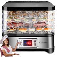 DUŻA SUSZARKA DO GRZYBÓW OWOCÓW WARZYW ZIÓŁ RYB SPOŻYWCZA TIMER 5 SIT 500W