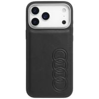 Etui Audi TT Synthetic Leather MagSafe do iPhone 17 Pro Max czarny