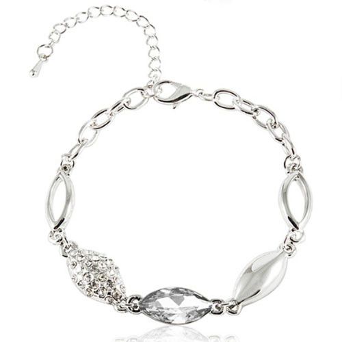 KOMPLET SWAROVSKI ELEMENTS SOPELKI WHITE VA59 na Arena.pl