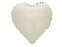 Balon foliowy serce, beżowy, 45 cm (18 cali) [balon na hel]