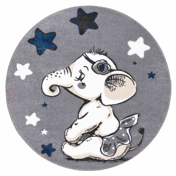 RUG/LU/TINIES/ELEPHANT/GREY/R120 zdjęcie 1