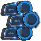 INTERKOM MOTOCYKLOWY MaxTo M6S MESH SYSTEM DO 8 MOTOCYKLISTÓW PO