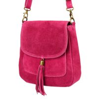 Torebka skórzana Damska Zamszowa Listonoszka retro X40