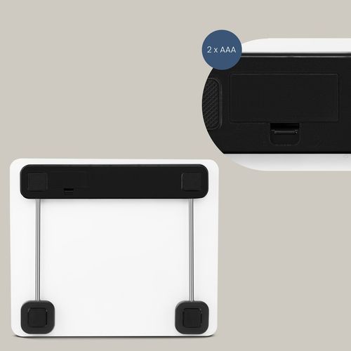 Waga łazienkowa analityczna SMART BIAŁA 17w1 iOS Android BMI do 200 kg na Arena.pl