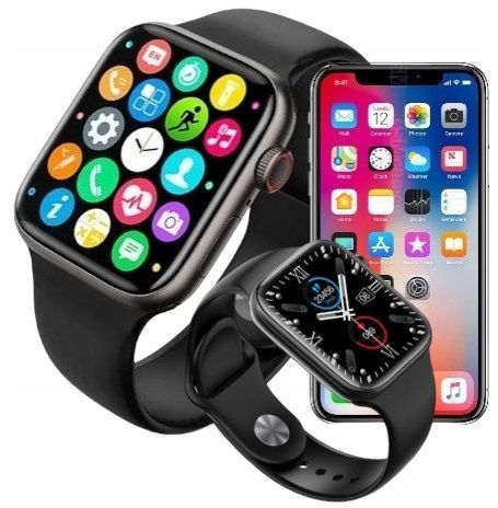 SMARTWATCH zegarek SMARTBAND do IPHONE HUAWEI PULSOMETR KROKOMIERZ AMOLED zdjęcie 1