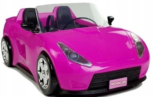 Samochód dla Lalek Różowy Cabrio 34 cm na Arena.pl