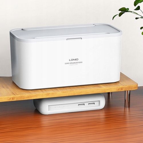 Listwa zasilająca Antyprzepięciowa 2 m ORGANIZER na kable 5 gniazd USB na Arena.pl