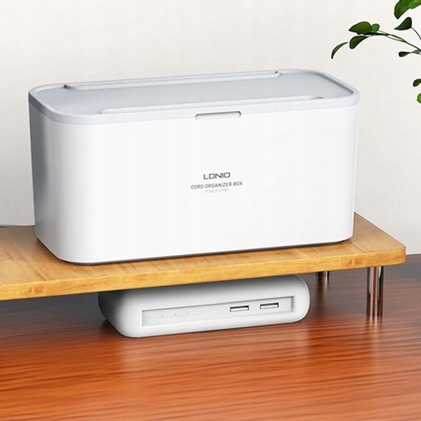 Listwa zasilająca Antyprzepięciowa 2 m ORGANIZER na kable 5 gniazd USB zdjęcie 7