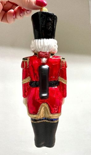 BOMBKA SZKLANA DZIADEK DO ORZECHÓW 16 cm na Arena.pl