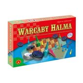 ZABAWKA GRA PLANSZOWA WARCABY HALMA