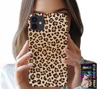 ETUI DO IPHONE 13 MINI - PLECKI W PANTERKĘ MODNE KOBIECE WZORY