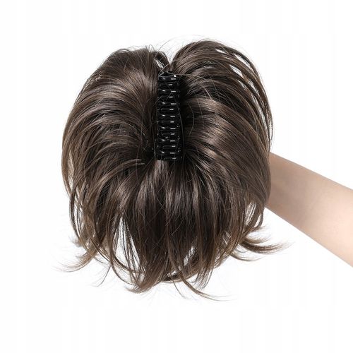 Doczepiany kok na klipsie treska na klamrze Dopinany kucyk w 5 sekund na Arena.pl