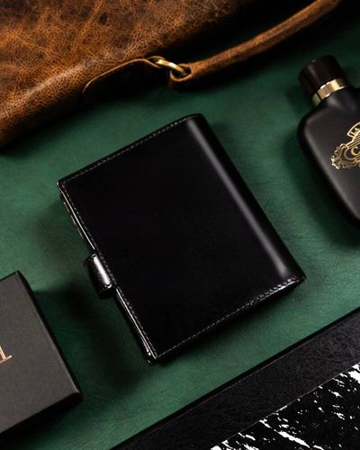 duży, skórzany portfel męski z systemem rfid - rovicky na Arena.pl