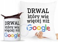 Zestaw Poduszka + Kubek Dla Drwala Prezent Z Nadrukiem Ze Zdjęciem