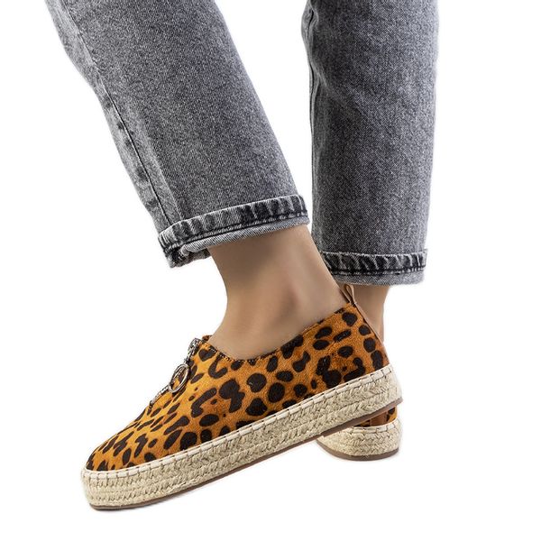 Brązowe espadryle r.36 zdjęcie 1