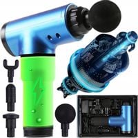 MASAŻER RĘCZNY - PISTOLET WIBRACYJNY DO MASAŻU masaż uderzeniowy GUN