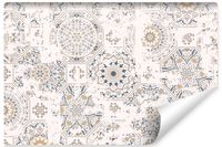 Fototapeta ABSTRAKCJA Wzór Ornamenty Marokańskie Płytki 400cm x 280cm