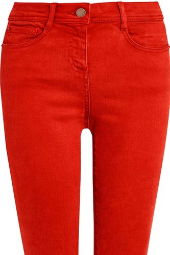 Next Czerwone Jeansy  Soft Touch, Regular - 42 / XL na Arena.pl