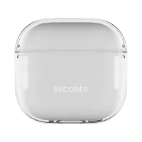 Etui Decoded Silicone Aircase na AirPods 4 - przezroczyste