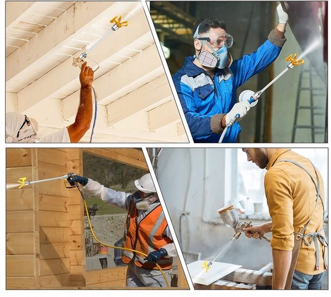 PISTOLET MALARSKI KPL + DYSZA AGREGAT MALARSKI zdjęcie 6