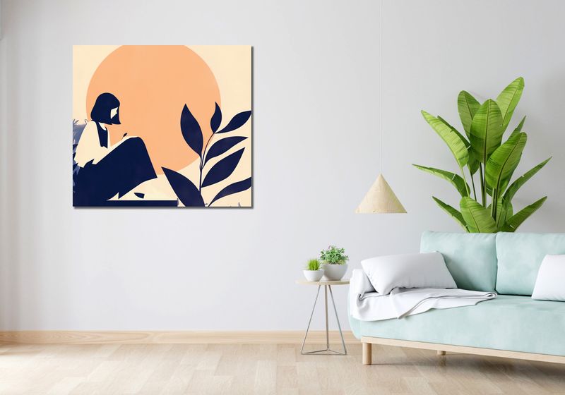 Obraz 100x90cm Kontemplacja zdjęcie 2