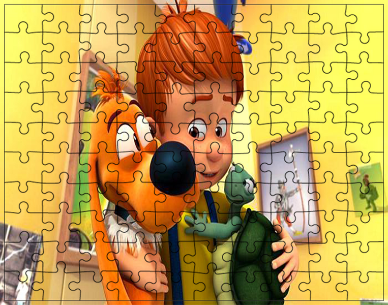 Puzzle tradycyjne Ptyś i Bill zdjęcie 1