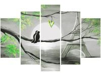 OBRAZ PTAKI ROMANTYCZNYM PARYŻU