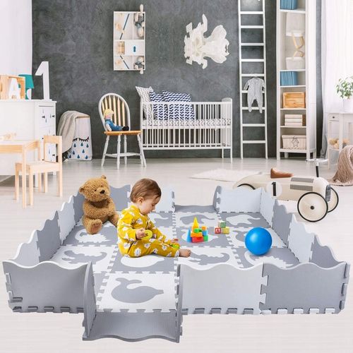 GRUBA MATA EDUKACYJNA puzzle PIANKOWE XXL KOJEC na Arena.pl