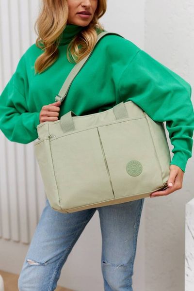 nylonowy shopper damski - peterson zdjęcie 12