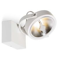 Sufitowa LAMPA spot LUGAR ML5703 Milagro regulowana OPRAWA metalowy reflektorek biały