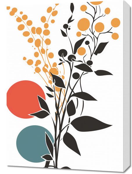 Obraz 50x70cm Rozkwitające Życie zdjęcie 1