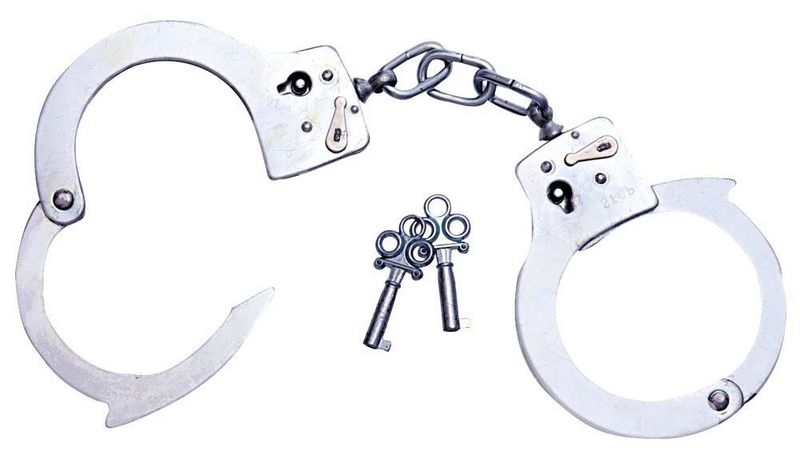 Arrest Metal Handcuffs zdjęcie 2