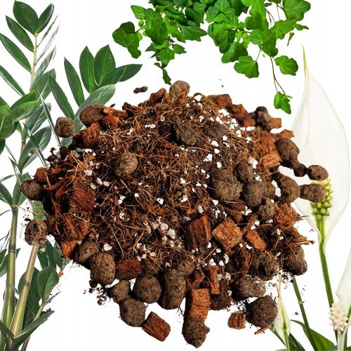 Podłoże BIGOS Lekka Ziemia do kwiatów roślin zielonych 5L Mieszanka na Arena.pl