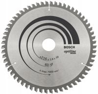 TARCZA PIŁA WIDIOWA DO DREWNA 216/30 mm 60 zębów BOSCH