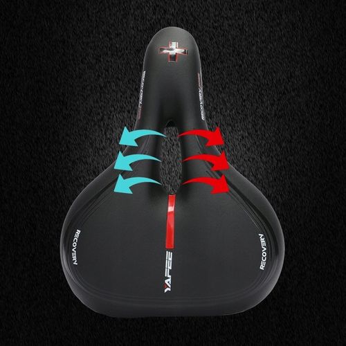 MIĘKKIE SIODEŁKO ROWEROWE RECOVERY ZONE LAMPKA LED na Arena.pl