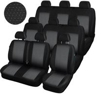 Pokrowce miarowe do Opel Vivaro Renault Trafic 9 osób 2001-2014r.    PR-1