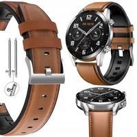 PASEK SKÓRZANY DO HUAWEI WATCH GT 2 2e 3 4 5 GT2 GT3 GT4 GT5 PRO 46MM 48MM