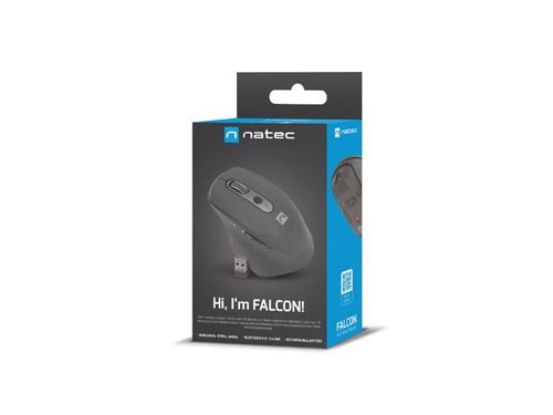 MYSZ BEZPRZEWODOWA Natec Falcon 3200DPI BLUETOOTH + podkładka 800x400 mm na Arena.pl