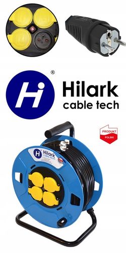 Przedłużacz na bębnie, H05VV-F OWY 3x2,5mm2 50m na Arena.pl