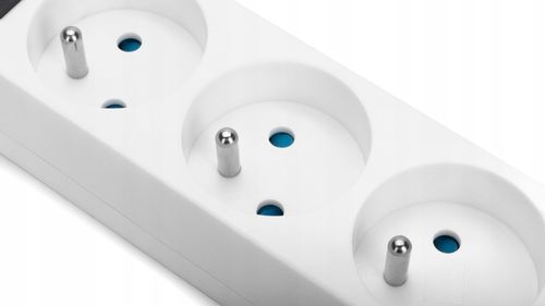 PRZEDŁUŻACZ LISTWA 16A WŁĄCZNIK UZIEMIENIE BIAŁY SIECIOWY 3 GNIAZDA 2M na Arena.pl