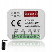 Uniwersalny Radioodbiornik Sterownik do pilotów do bramy 300-868 MHz